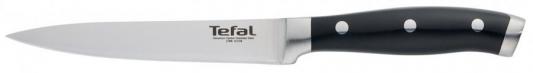 Нож Tefal K1410574 (2100109058) стальной лезв.125мм черный