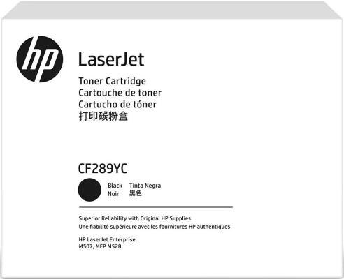 Картридж лазерный HP 89Y CF289YC черный (20000стр.) для HP LJ M507/MFP M528 (техн.упак)