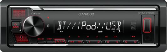 Автомагнитола Kenwood KMM-BT206 1DIN 4x50Вт