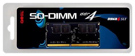 Оперативная память для ноутбука 4Gb (1x4Gb) PC4-21300 2666MHz DDR4 SO-DIMM CL19 GeIL GS44GB2666C19SC
