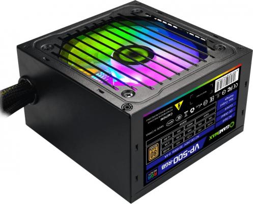 Блок питания ATX 500 Вт GameMax VP-500-RGB
