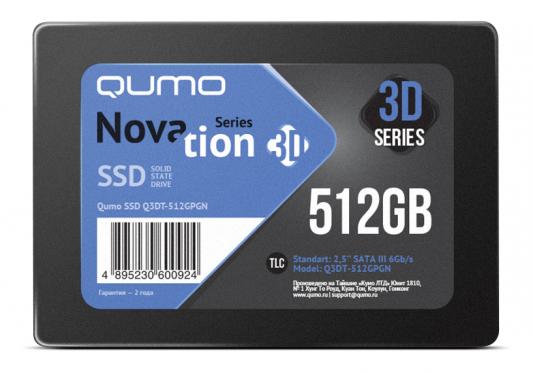 QUMO SSD 512GB QM Novation Q3DT-512GPGN OEM {SATA3.0}
