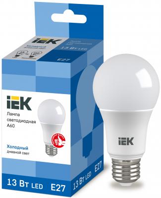 Iek LLE-A60-13-230-65-E27 Лампа светодиодная ECO A60 шар 13Вт 230В 6500К E27 IEK