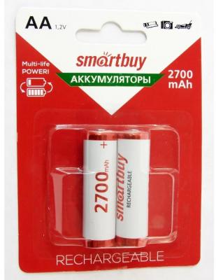 Аккумуляторы Smart Buy SBBR-2A02BL2700 2700 mAh AA 2 шт