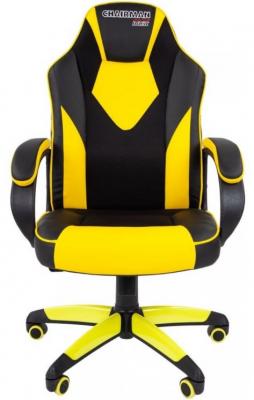 Кресло офисное Chairman game 17 (7028515) черно - желтый