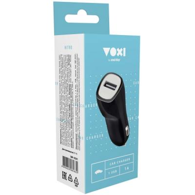 Smart buy Автомобильное ЗУ   1 A Max, USB ,черное Voxi SBP-0501  (SBP-0501)