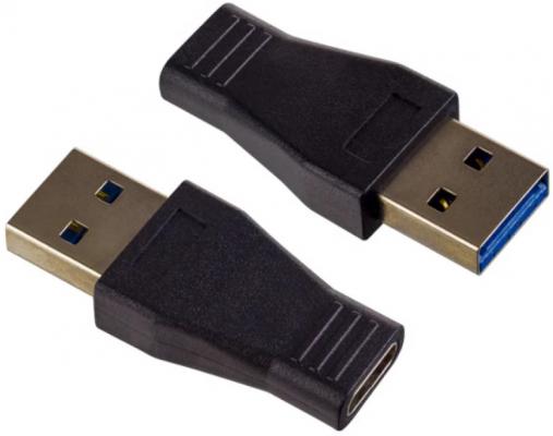 Переходник USB 3.0 Type-C Perfeo A7021 черный