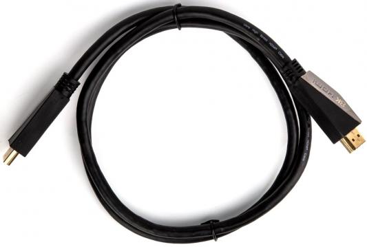 Кабель HDMI 0.5м VCOM Telecom CG860-0.5M круглый черный