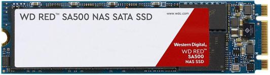 Твердотельный накопитель SSD M.2 1 Tb Western Digital Red SA500 Read 560Mb/s Write 530Mb/s 3D NAND TLC (WDS100T1R0B)