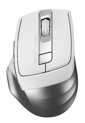 Мышь беспроводная A4TECH Fstyler FG35 белый серебристый USB