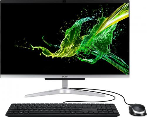 Моноблок Acer Aspire C24-960 23.8" Full HD i3 1011u/8Gb/SSD256Gb/UHDG/CR/Windows 10/WiFi/BT/клавиатура/мышь/Cam/черный