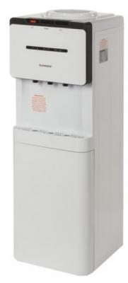Кулер для воды SONNEN FSC-03F, напольный, НАГРЕВ/ОХЛАЖДЕНИЕ, холодильник, 3 крана, 453980