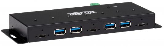 Разветвитель USB-C Tripplite U460-4A3C-IND 7порт. черный