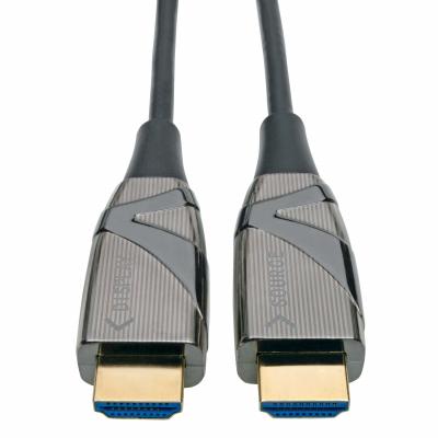 Кабель HDMI 40м Tripplite P568-40M-FBR круглый черный