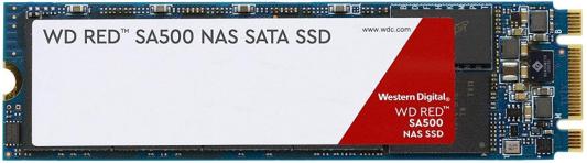 Твердотельный накопитель SSD M.2 500 Gb Western Digital Red SA500 Read 560Mb/s Write 530Mb/s 3D NAND TLC