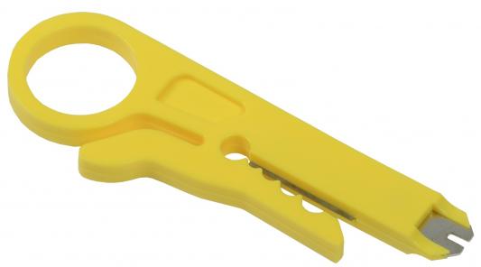 ITK TS1-G60 Инструмент зачистки обрезки заделки 110 вит. пары жёлт.