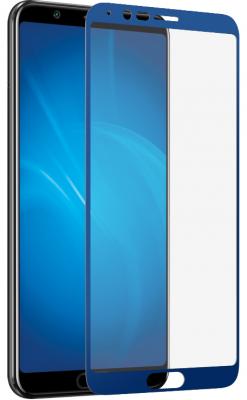 Закаленное стекло 3D с цветной рамкой (fullscreen) для Huawei Honor View 10 DF hwColor-45 (blue)