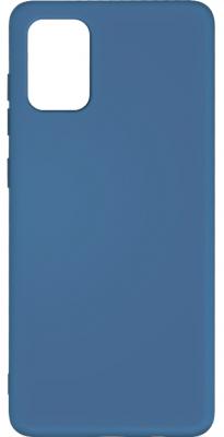 Чехол для смартфона Samsung Galaxy A51 DF sOriginal-06 Blue клип-кейс, силикон