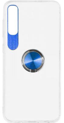 Чехол с кольцом-держателем для Samsung Galaxy A50 DF sTRing-04 (blue)
