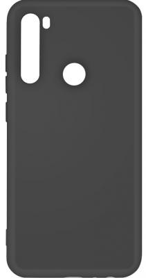 Чехол-накладка для Xiaomi Redmi Note 8 DF xiOriginal-02 Black клип-кейс, силикон, микрофибра