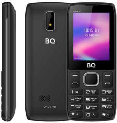 BQ 2400L Voice 20 Black/Grey Мобильный телефон