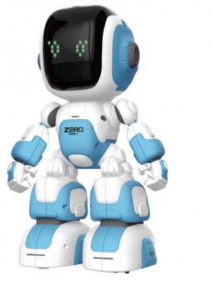 Робот на д/у, интерактив, РУССКИЙ ЯЗЫК, программируемый, голубой (Blue Well: ZG-R8008)