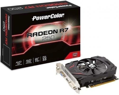 Видеокарта PowerColor Radeon R7 250 AXR7 250 2GBD5-DH PCI-E 2048Mb GDDR5 128 Bit Retail