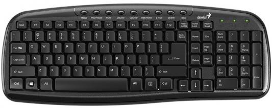 Комплект Genius Smart KB-M225 (клавиатура + мышь), Black, USB