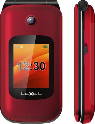 teXet TM-B202 красный Мобильный телефон