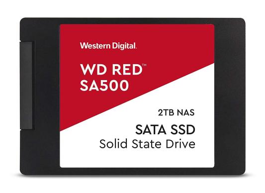Твердотельный диск 2TB WD Red, 2.5", SATA III, [R/W - 560/530 MB/s] 3D-NAND TLC