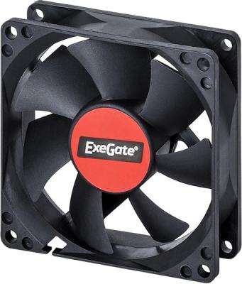 Exegate EX283383RUS Вентилятор ExeGate ExtraPower EP09225S3P, 92x92x25 мм, подшипник скольжения, 3pin, 2200RPM, 24dBA