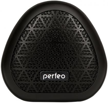 Perfeo Bluetooth-колонка "TRIANGLE" FM, MP3 microSD, AUX, TWS, мощность 6Вт, 800mAh, черная [PF_A4341]