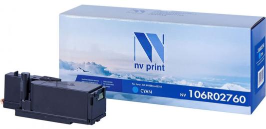 Картридж NV-Print 106R02760 для для Xerox Phaser 6020/6022/WorkCentre 6025/6027 1000стр Голубой