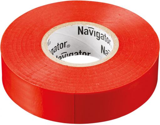 Navigator 71104 Изолента NIT-B15-20/R красная
