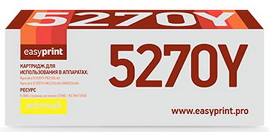 Easyprint TK-5270Y Тонер-картридж LK-5270Y для Kyocera EcoSys M6230cidn/P6230cdn/M6630cidn , Y, 6K