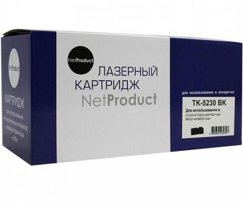 NetProduct TK-5230Bk Картридж для Kyocera-Mita P5021cdn/M5521cdn, Bk, 2,6K