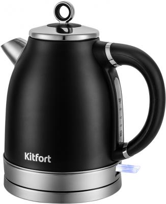 Чайник электрический KITFORT KT-6101 2150 Вт чёрный 1.7 л металл