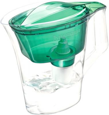 Фильтр-кувшин для очистки воды Барьер "Нова" В442Р00, зеленый