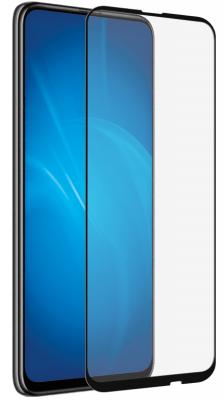 Закаленное стекло с цветной рамкой (fullscreen) для Huawei P Smart Z DF hwColor-102 (black)