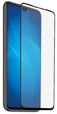Закаленное стекло с цветной рамкой DF xiColor-70 black (fullscreen+fullglue) для Xiaomi Redmi Note 8