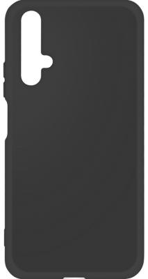 Чехол-накладка для Honor 20 DF hwOriginal-01 Black клип-кейс, силикон, микрофибра