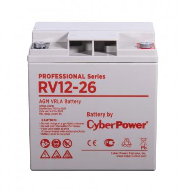 Battery CyberPower Professional series RV 12-26 / 12V 26 Ah