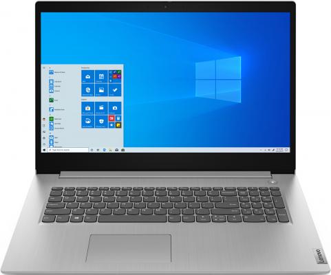 Ноутбук Lenovo IdeaPad IP3 17IML05 Core i5 10210U/4Gb/SSD256Gb/Intel UHD Graphics/17.3"/TN/HD+ (1600x900)/Windows 10/grey/WiFi/BT/Cam
