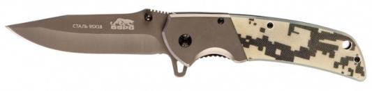 Нож туристический,складной 220мм/90мм системы Liner-Lock, с накладкой G10 на рукоятке// Барс