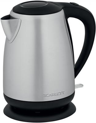 Чайник электрический Scarlett SC-EK21S93 2200 Вт серебристый чёрный 1.7 л металл