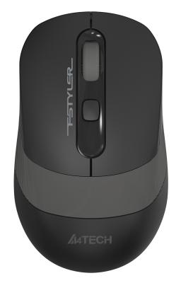 Мышь беспроводная A4TECH Fstyler FG10S чёрный серый USB