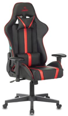 Кресло игровое Бюрократ VIKING ZOMBIE A4 RED черный/красный искусственная кожа