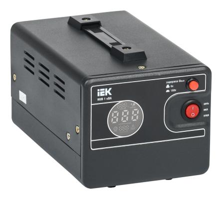 Стабилизатор напряжения IEK IVS21-1-001-13 1 розетка