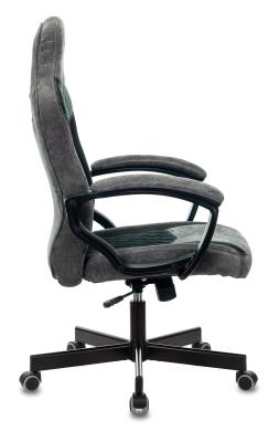 Кресло для геймеров Бюрократ VIKING 6 KNIGHT B FABRIC чёрный серый