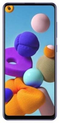 Смартфон Samsung Galaxy A21s 32 Гб синий (SM-A217FZBNSER)